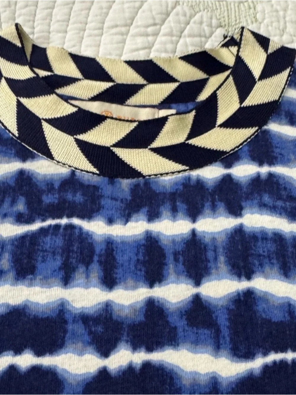 Tory Burch Navy Tie-Dye Hollie Dress-Size M